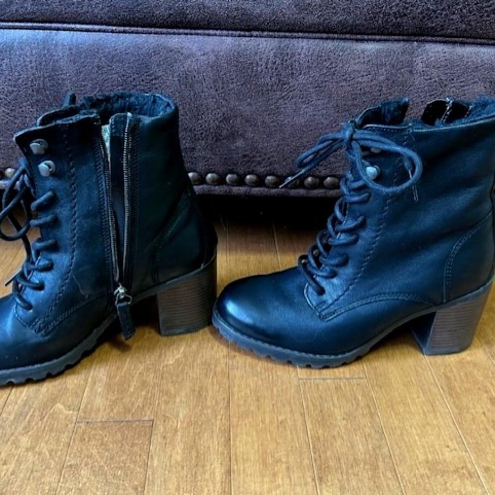 Clark Lace - Heeled ankle boots (black, US 7M)